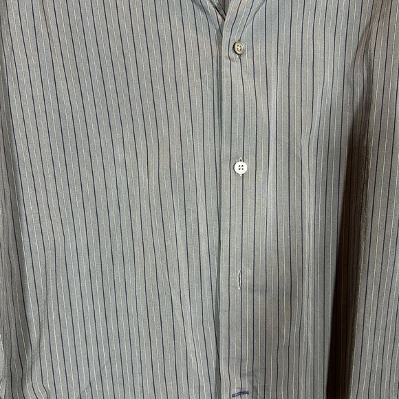 Men’s banana republic button down blue - Picture 2 of 4